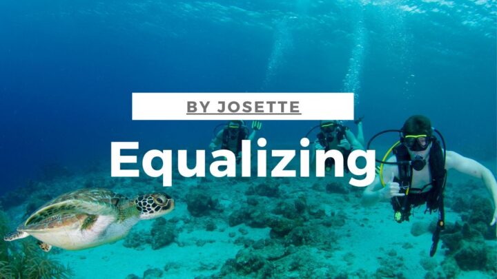 equalizing scuba dive